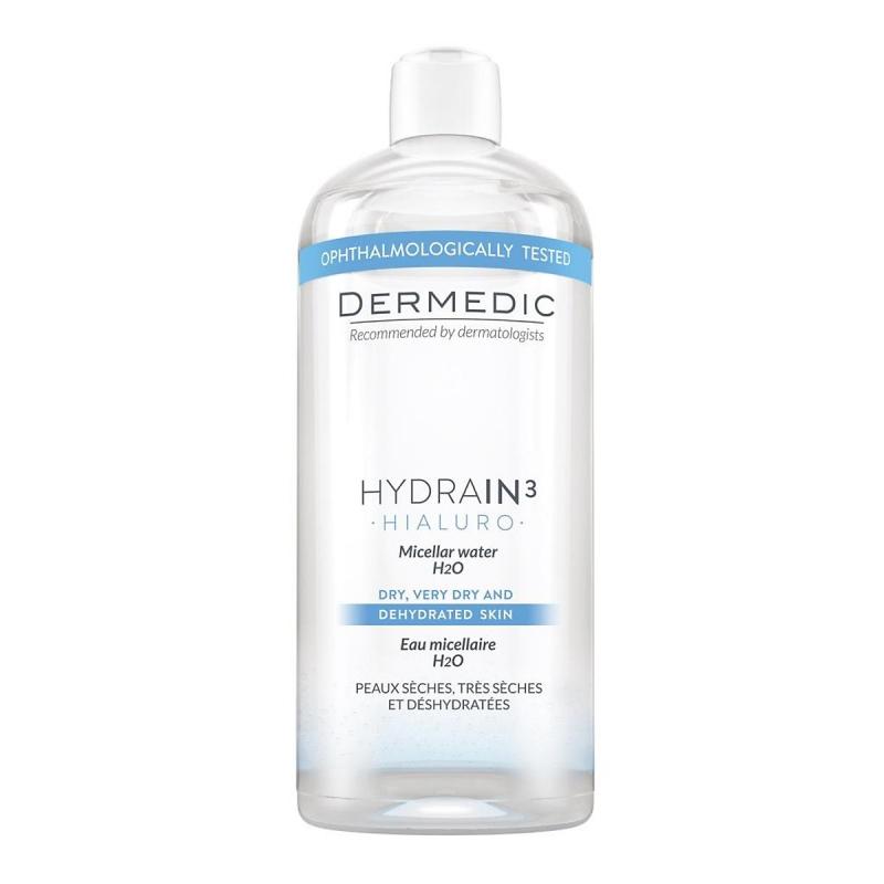 Nước tẩy trang ﻿Dermedic Hydrain3 Micellar Water H2O