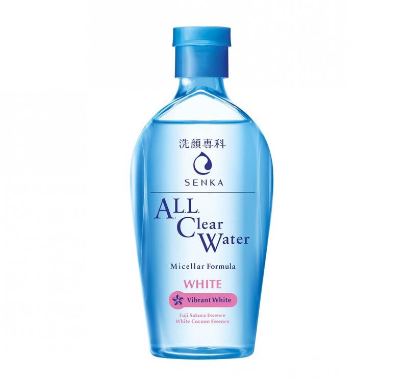 Nước tẩy trang dưỡng trắng Senka All Clear Water Micellar Formula White 230ml