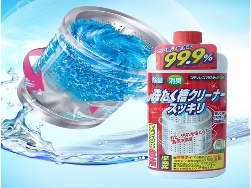 Nước vệ sinh lồng máy giặt nội địa Nhật Bản - KJ HOME