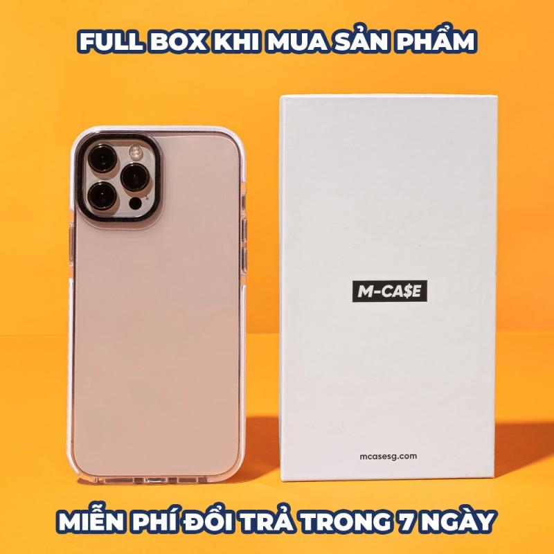 Ốp lưng iPhone chống sốc trong suốt MCASE