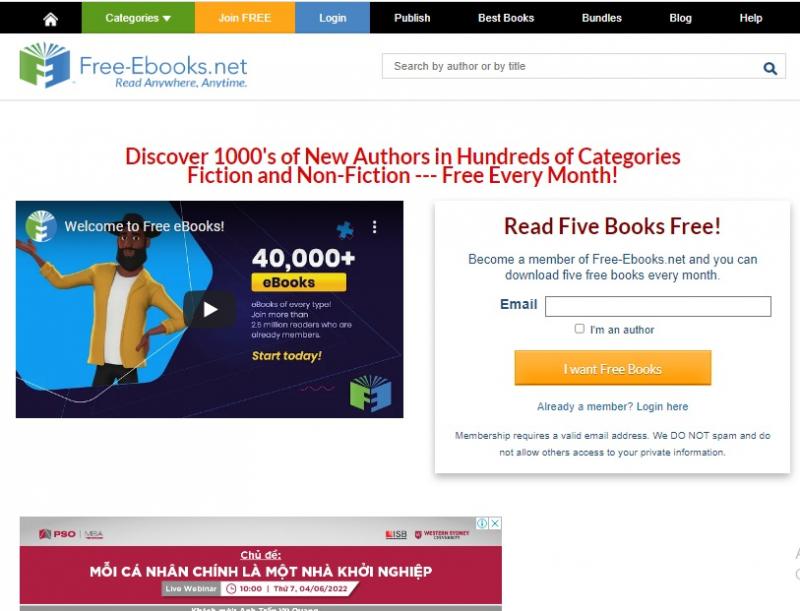 Free-Ebooks.net cung cấp rất nhiều sách