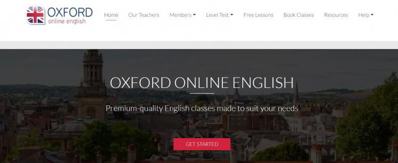 Trang web học tiếng Anh free Oxford Online English