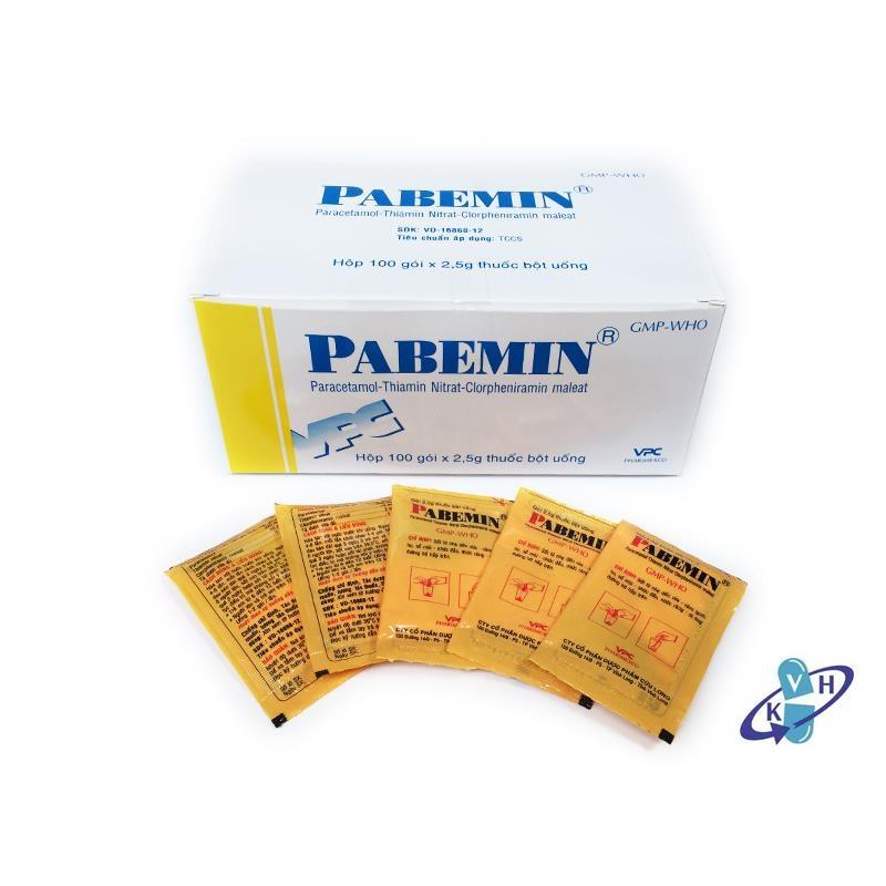 Pabemin là thuốc giảm đau, hạ sốt dùng được cho mọi lứa tuổi