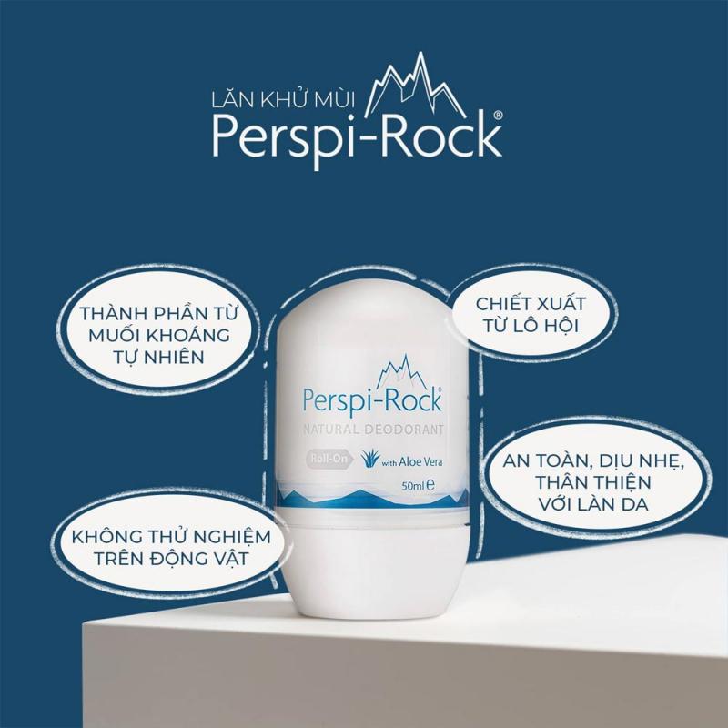 ﻿﻿Lăn khử mùi tự nhiên Perspi-Rock