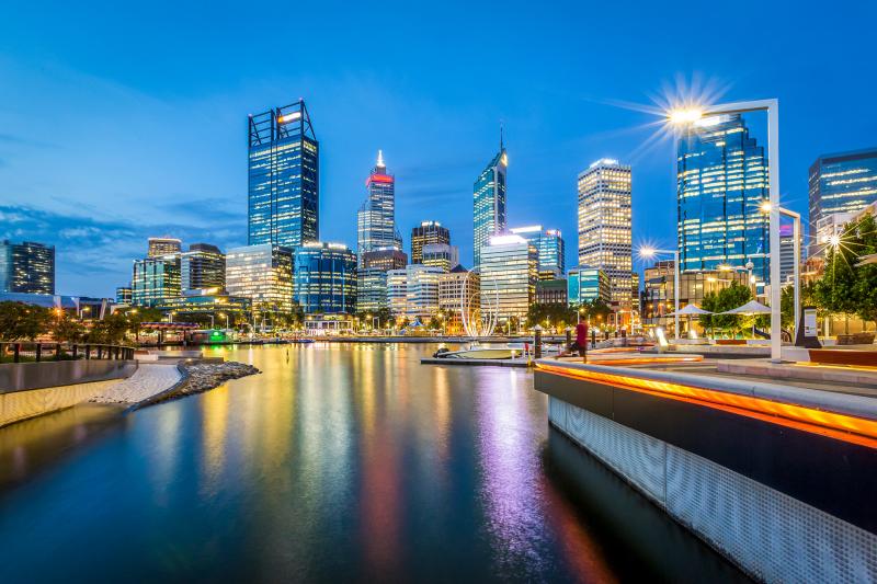 Perth - Thành phố ánh sáng nổi tiếng thế giới