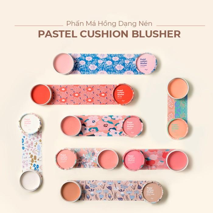Phấn má hồng trang điểm TheFaceShop The Face Shop Pastel Cushion Blushe