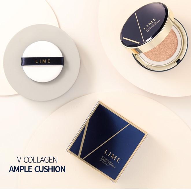 Lime V Collagen Ample Cushion SPF 50+ PA +++
