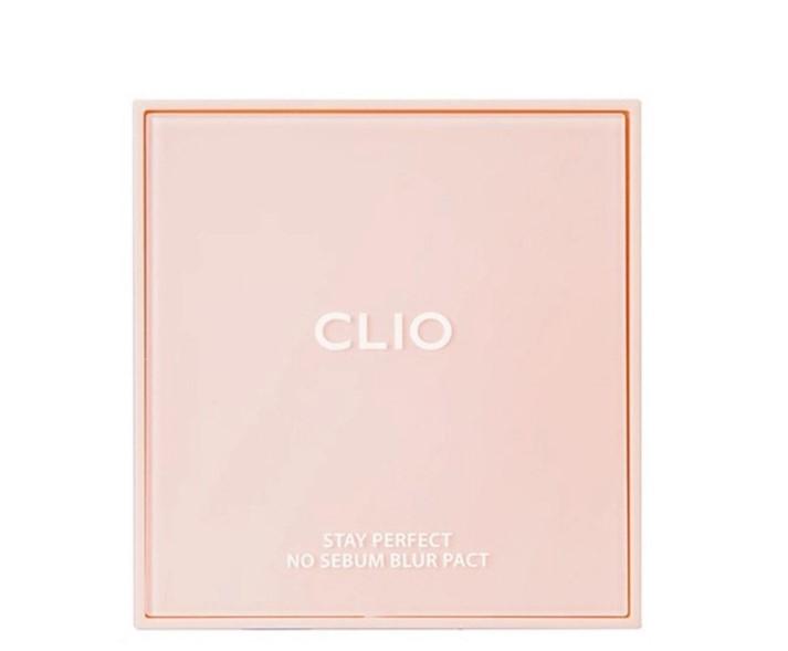 Phấn phủ dạng nén Clio Stay Perfect No Sebum Blur Pact