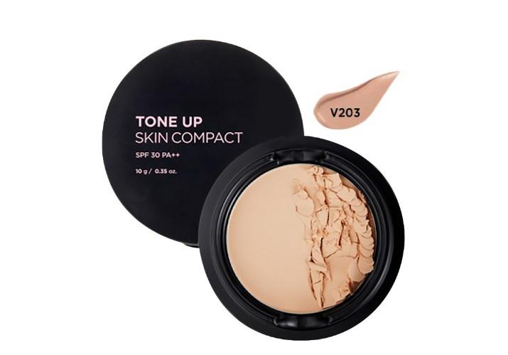 Phấn phủ TheFaceShop Tone Up Skin Compact SPF30 PA++