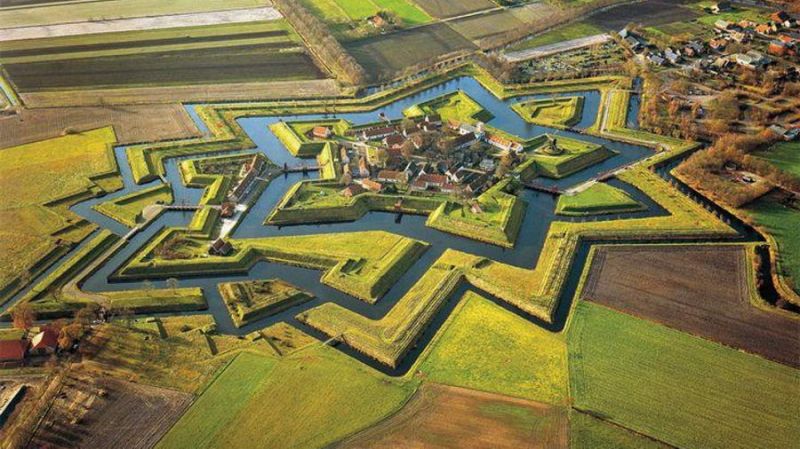 Pháo đài Bourtange - Hà Lan