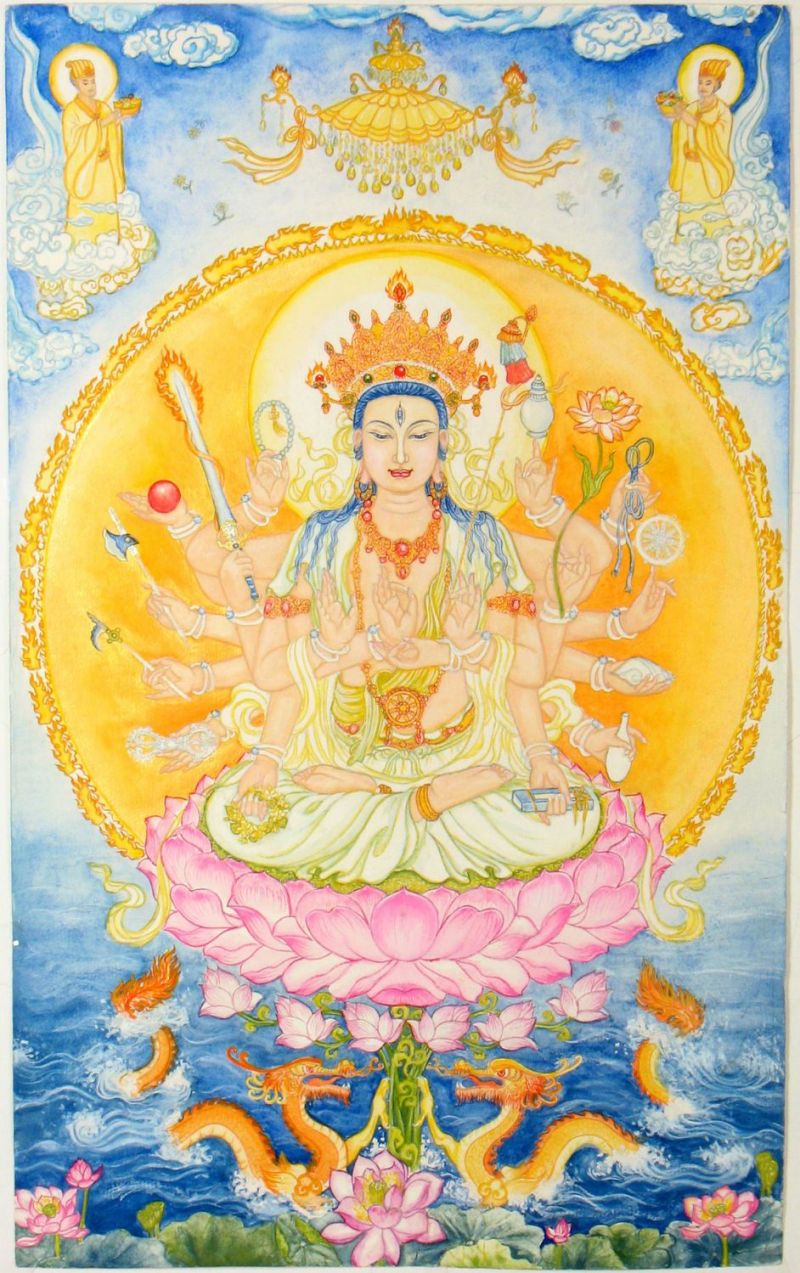 Sunny Tarot - ☀️SỰ NHIỆM MÀU CỦA CHÚ ĐẠI BI 🔮Chú Đại Bi được rút ra từ  Kinh Đại Bi Tâm Đà La Ni của Phật Quán Thế Âm, gọi tắt là