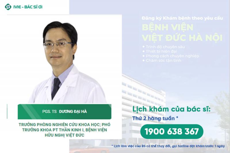 Bệnh viện Việt Đức nơi bác sĩ Hà công tác