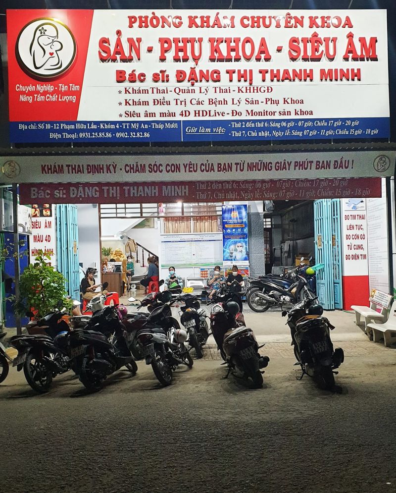 Phòng Khám Chuyên Khoa Sản - Phụ Khoa Bác Sĩ Đặng Thị Thanh Minh