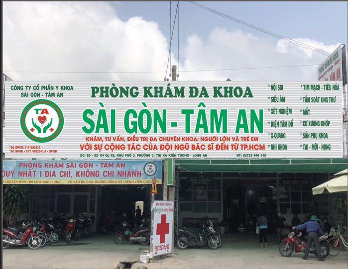 Phòng khám Đa Khoa Sài Gòn – Tâm An
