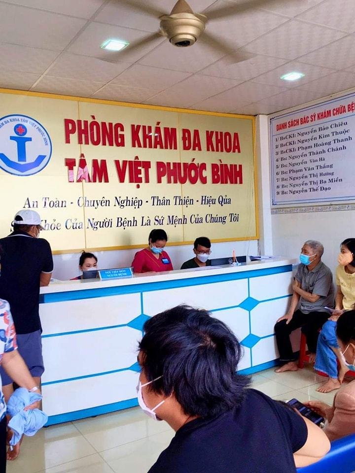 Phòng Khám Đa khoa Tâm Việt Phước Bình