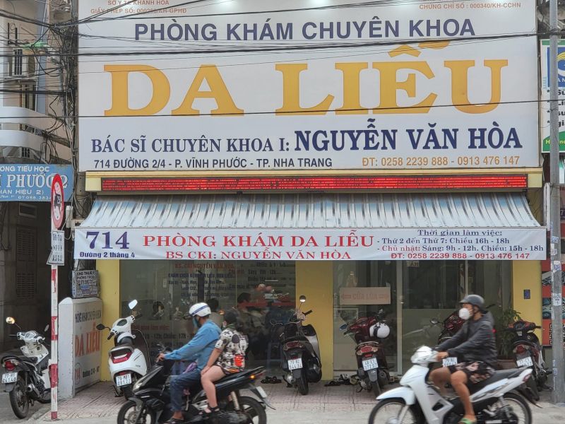 Phòng Khám Da Liễu - Bác Sĩ CKI Nguyễn Văn Hòa
