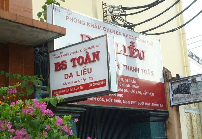 Phòng khám Da liễu BS. Nguyễn Thị Thanh Toàn