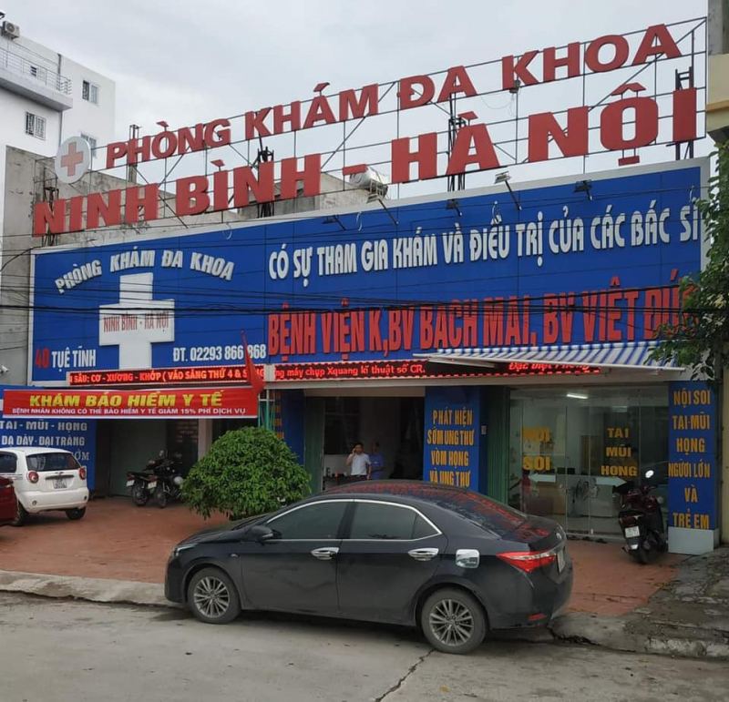 Toàn cảnh phòng khám Đa khoa Ninh Bình Hà Nội