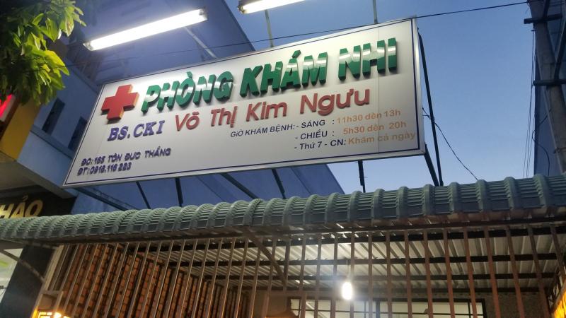Phòng Khám Nhi - Bs Võ Thị Kim Ngưu