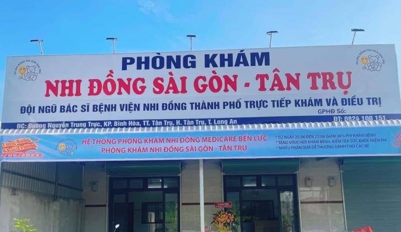 Phòng Khám Nhi Đồng Sài Gòn - Tân Trụ