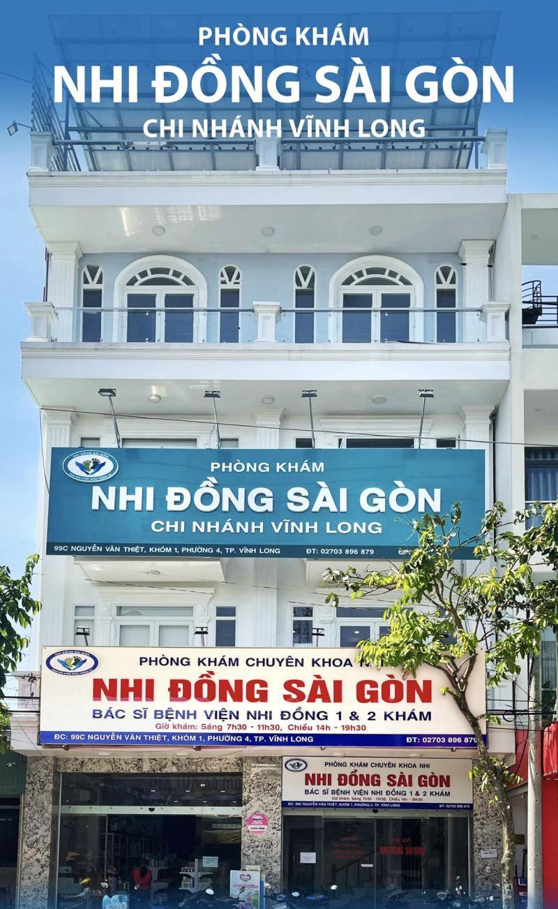 Phòng Khám Nhi Đồng Sài Gòn - Vĩnh Long