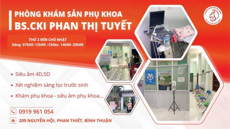 Phòng Khám Sản Phụ Khoa Phan Thiết - BS.CKI Phan Thị Tuyết