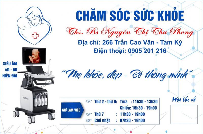 Phòng khám sản phụ khoa Ths. BS. Nguyễn Thị Thu Phong