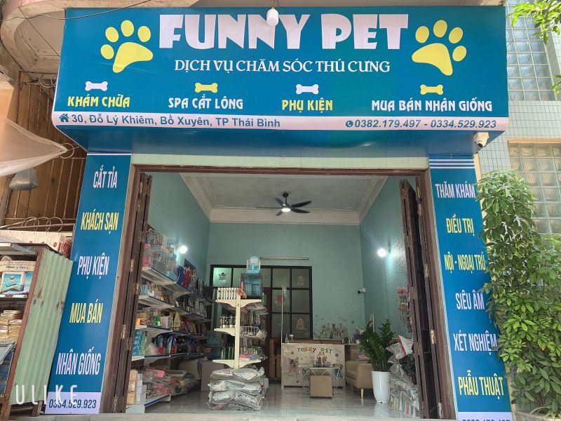 Phòng Khám Thú Y Thái Bình - Funny Pet