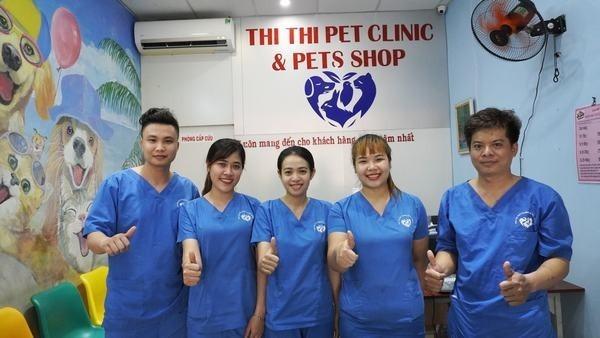 Đội ngũ y bác sĩ Thi Thi Pet Clinic