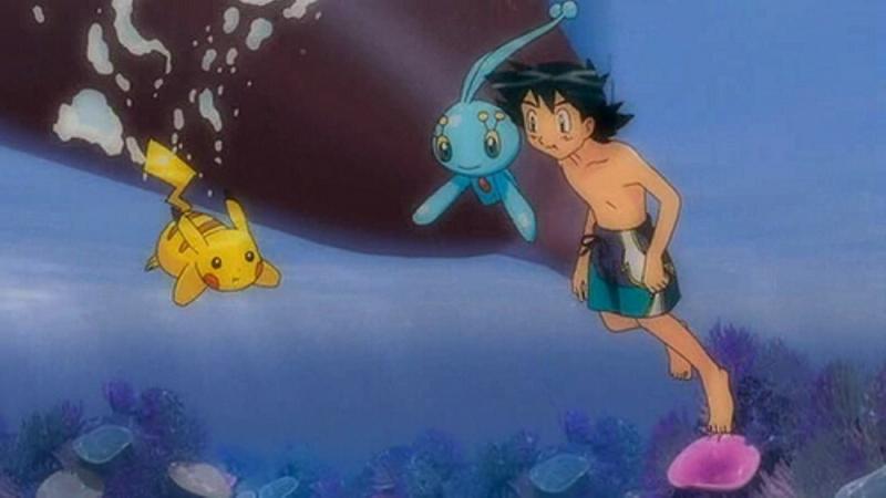 Có thể bơi an toàn dưới nước cùng Pikachu hệ điện