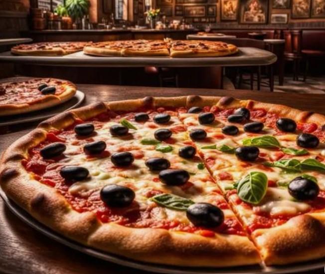 Pizza ở Napoli - Italia