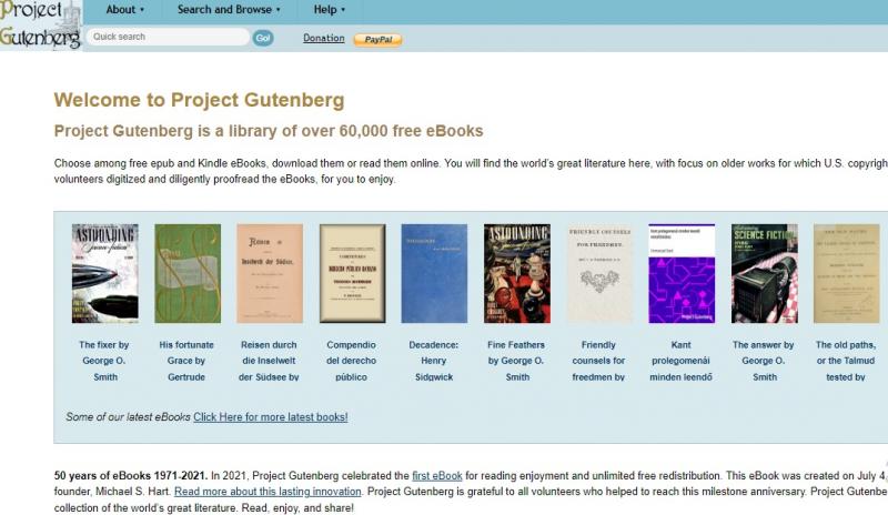 Sách của  Project Gutenberg