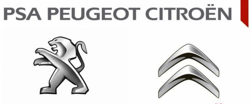 Logo PSA Peugeot Citroën