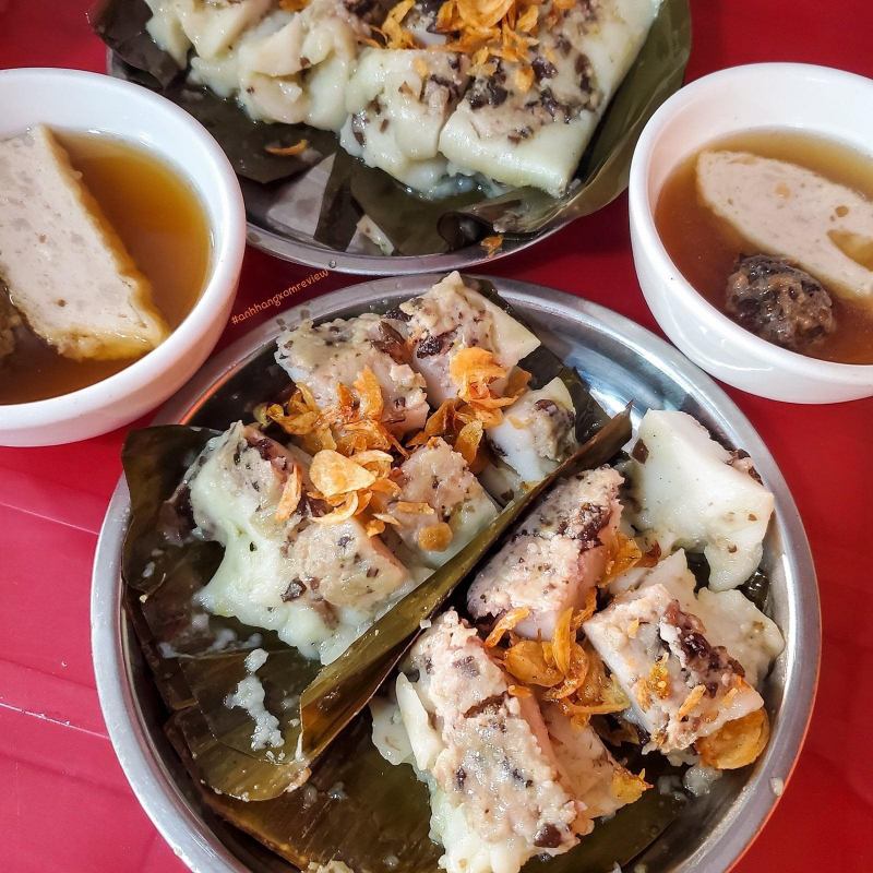 Bánh bèo Chu Văn An nổi tiếng khắp thành phố