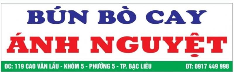Quán Bún Bò Cay Bạc Liêu Ánh Nguyệt