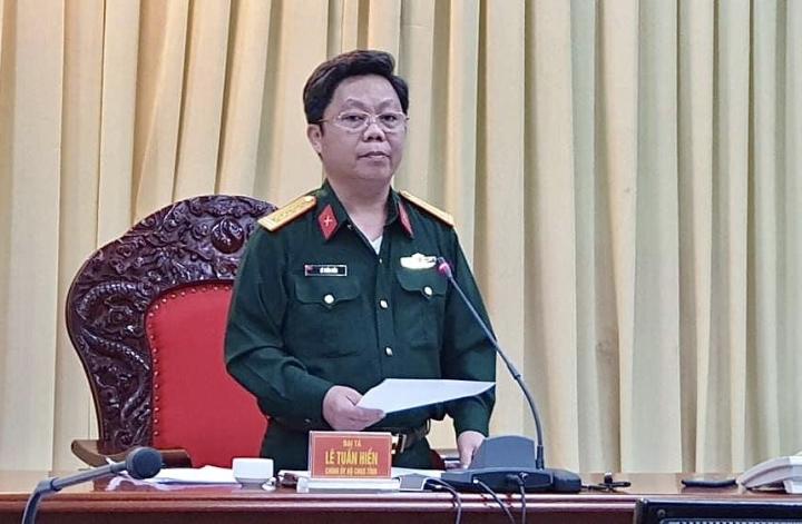 Đại tá Lê Tuấn Hiền – Chính ủy Bộ Chỉ huy quân sự tỉnh Gia Lai (Ảnh: VTC News)