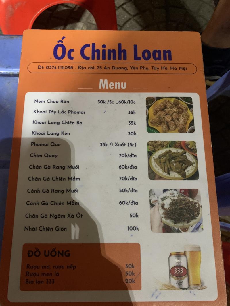 Quán Ốc Chinh Loan