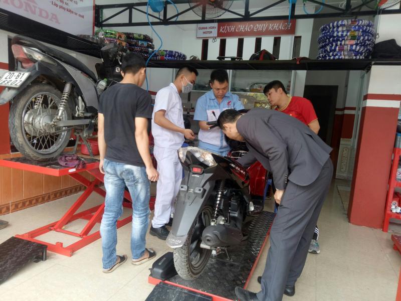 Quang Hoan Motor - Sửa chữa bảo dưỡng xe máy tại Thái Nguyên