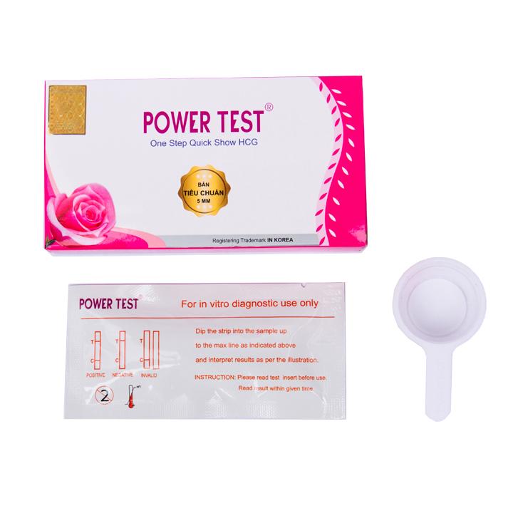 Que test thử thai nhanh Power Test