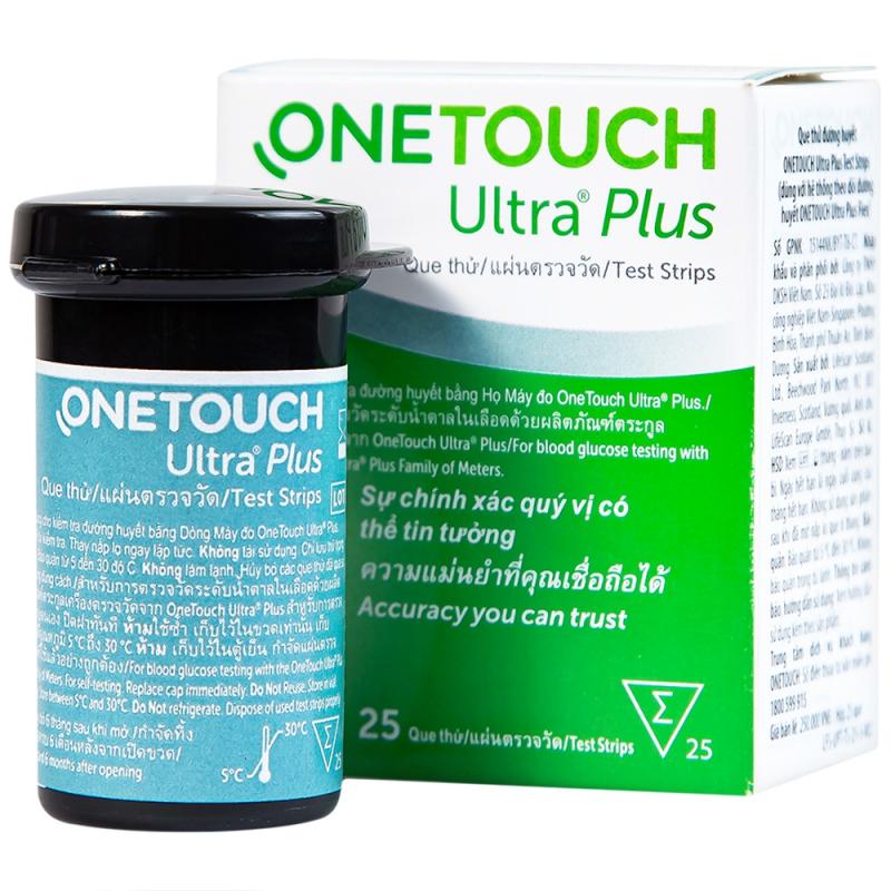 Que thử đường huyết OneTouch Ultra Plus