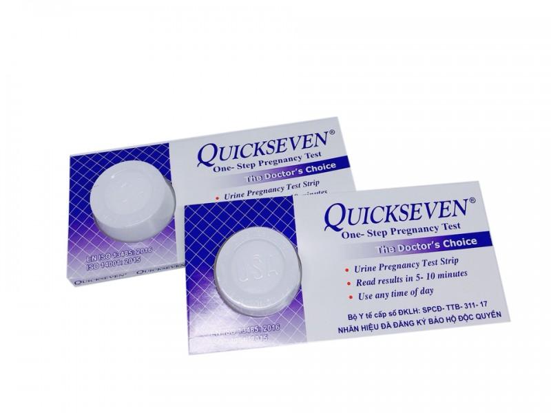 Que thử thai Quickseven hãng Tanaphar