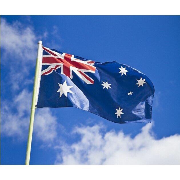 Quốc kỳ Úc là sự lồng ghép Quốc kỳ Vương Quốc Anh (Union Jack)