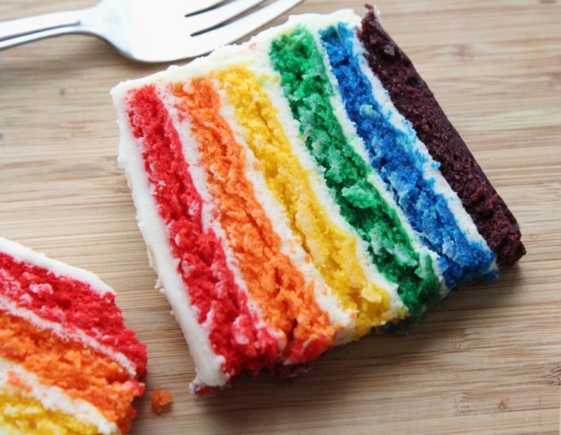 Rainbow Cake - The Cake Factory