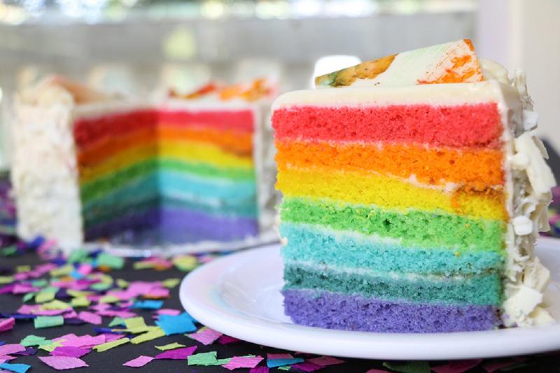 Rainbow Cake - The Cake Factory
