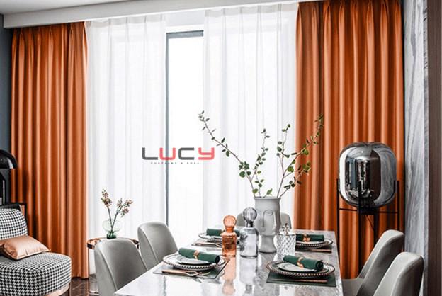 Rèm Cửa Lucy luôn phấn đấu đem lại cho khách hàng sản phẩm rèm với chất lượng vải cao cấp, kỹ thuật may hiện đại và phụ kiện chất lượng cao