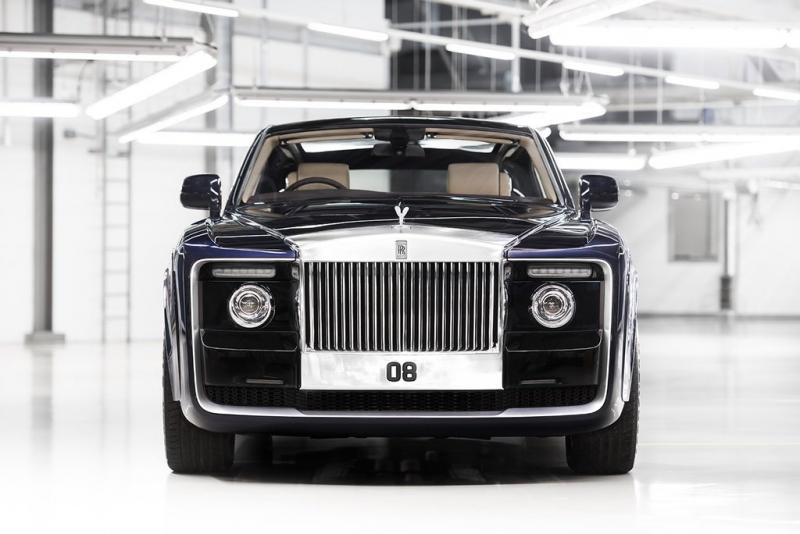 Rolls-Royce Sweptail có kiểu thiết cửa xe kế mở ngược trứ danh