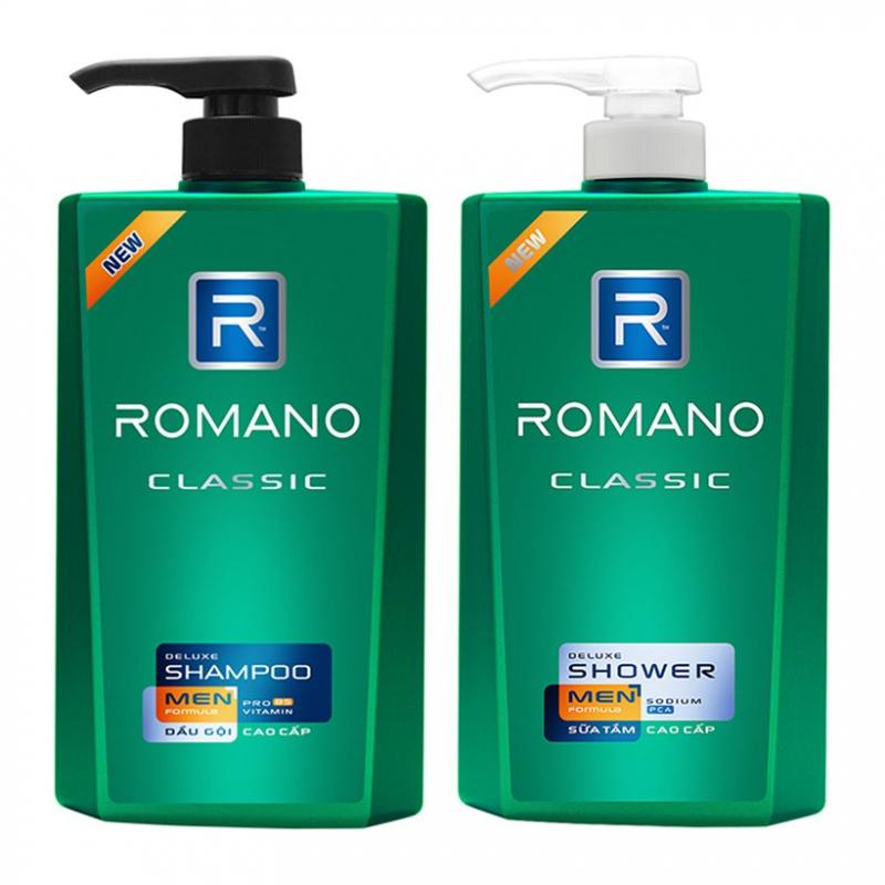 Nhãn hiệu dầu gội Romano