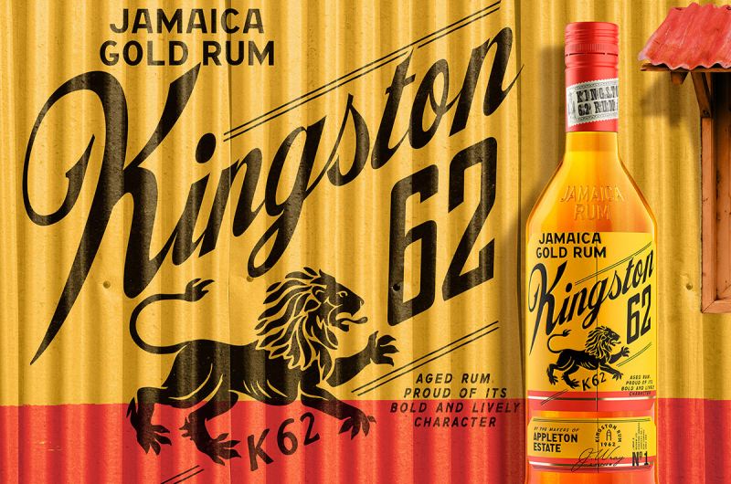 Rượu Kingston 62 Jamaica Gold Rum