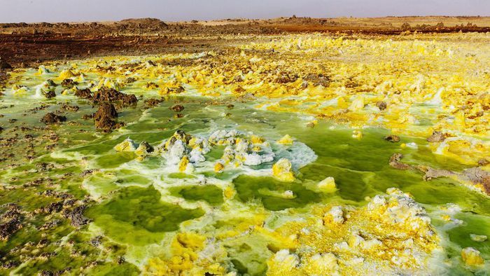 Sa mạc Danakil - Vùng đất khắc nghiệt nhất thế giới