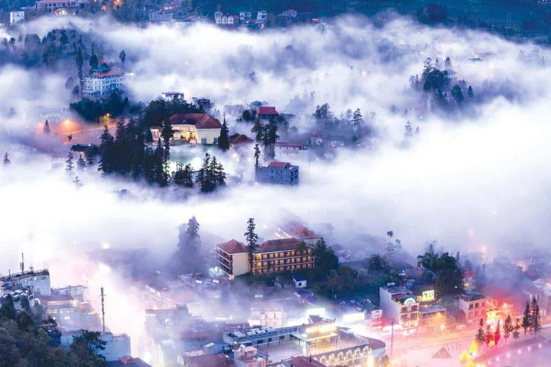 Sa Pa - thành phố mờ sương
